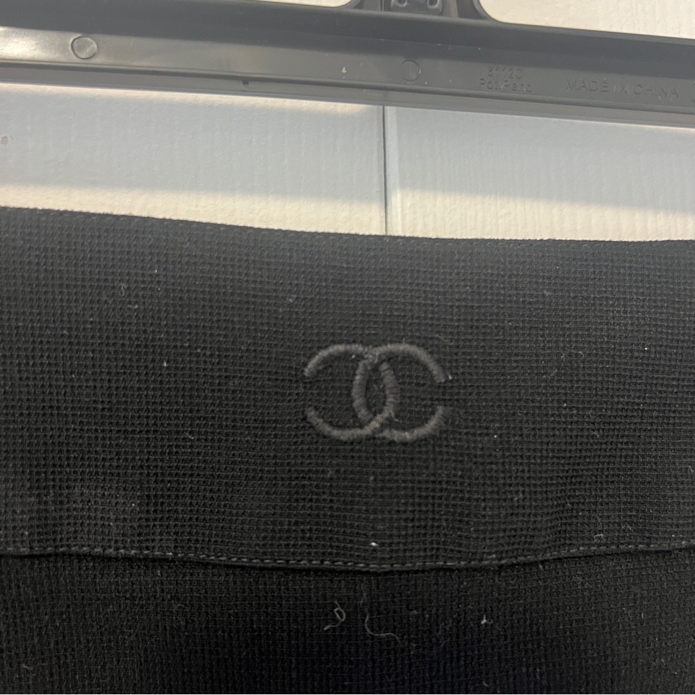🚨 Last day Fri 🧳 Chanel Black Knit Skirt